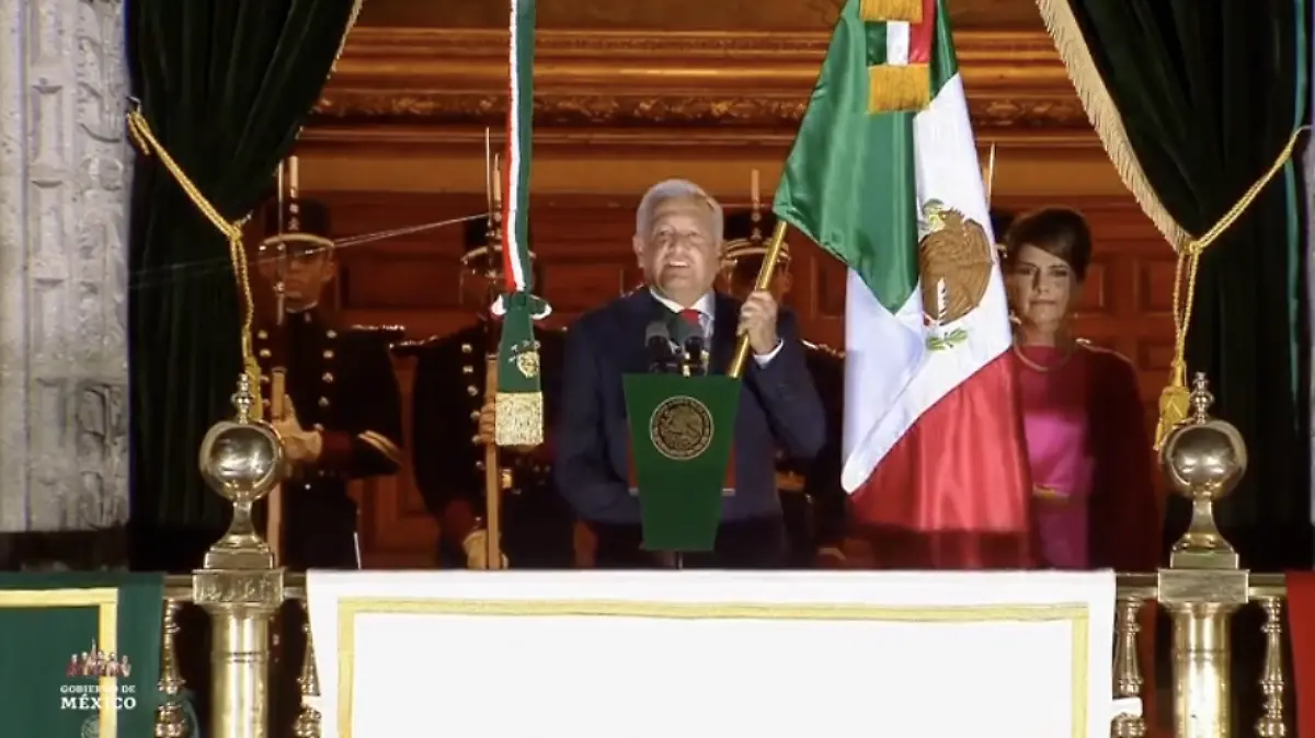 AMLO DA EL GRITO 